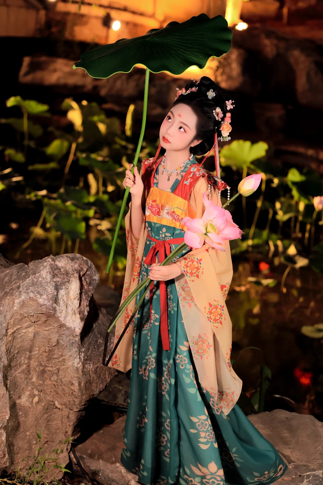 九洲池夜景、洛阳约拍丨九洲池约拍