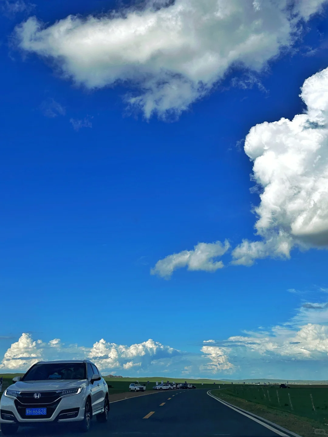 一直开到云开见草原☁️