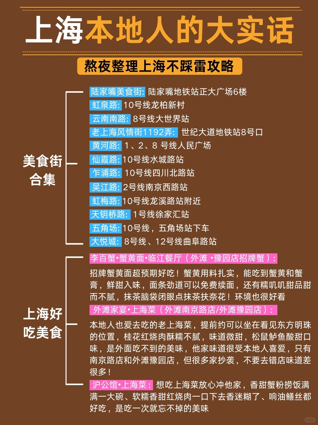 终于🈶人把上海旅游玩明白了👍（附景点玩法）