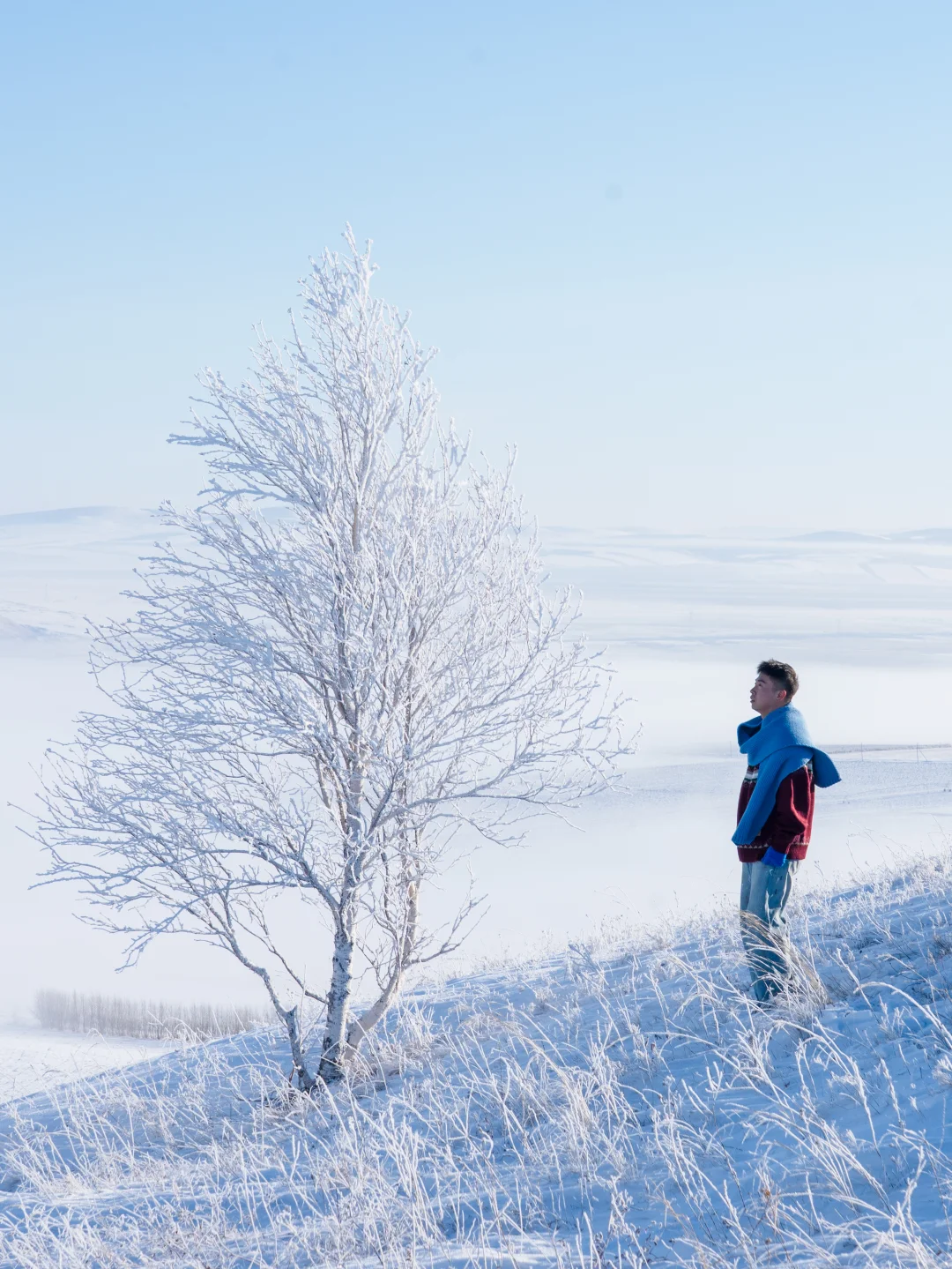 “后来,我逢人便说呼伦贝尔的冬天有多浪漫~”