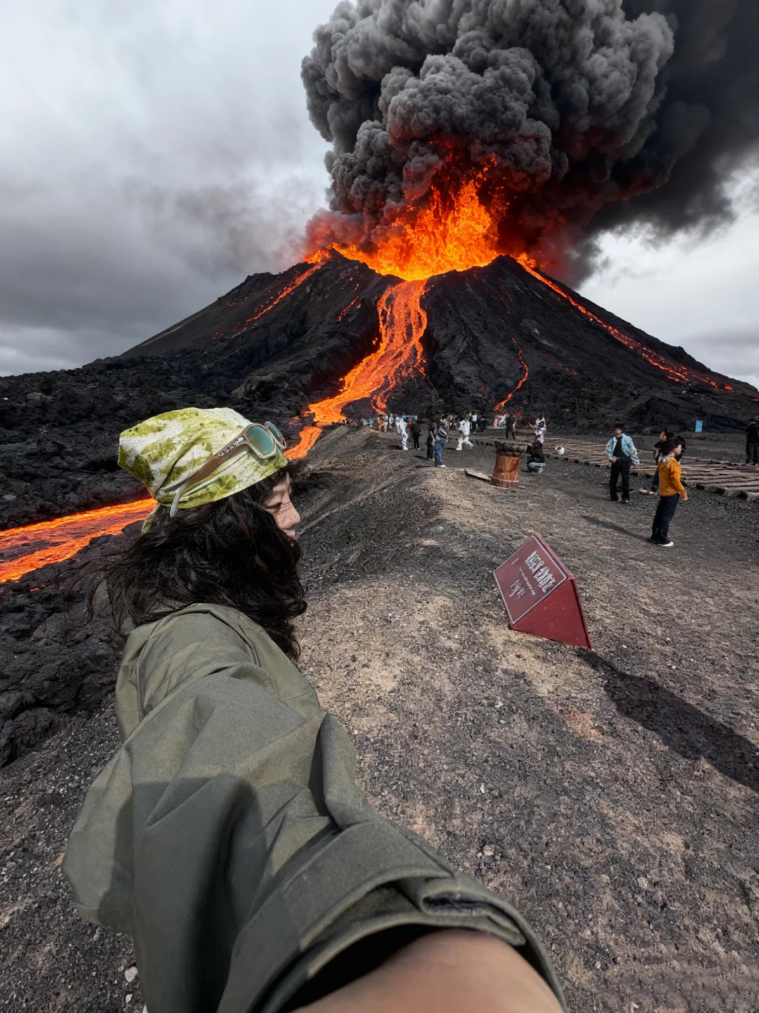 乌兰哈达火山直接去6号 7号！！
