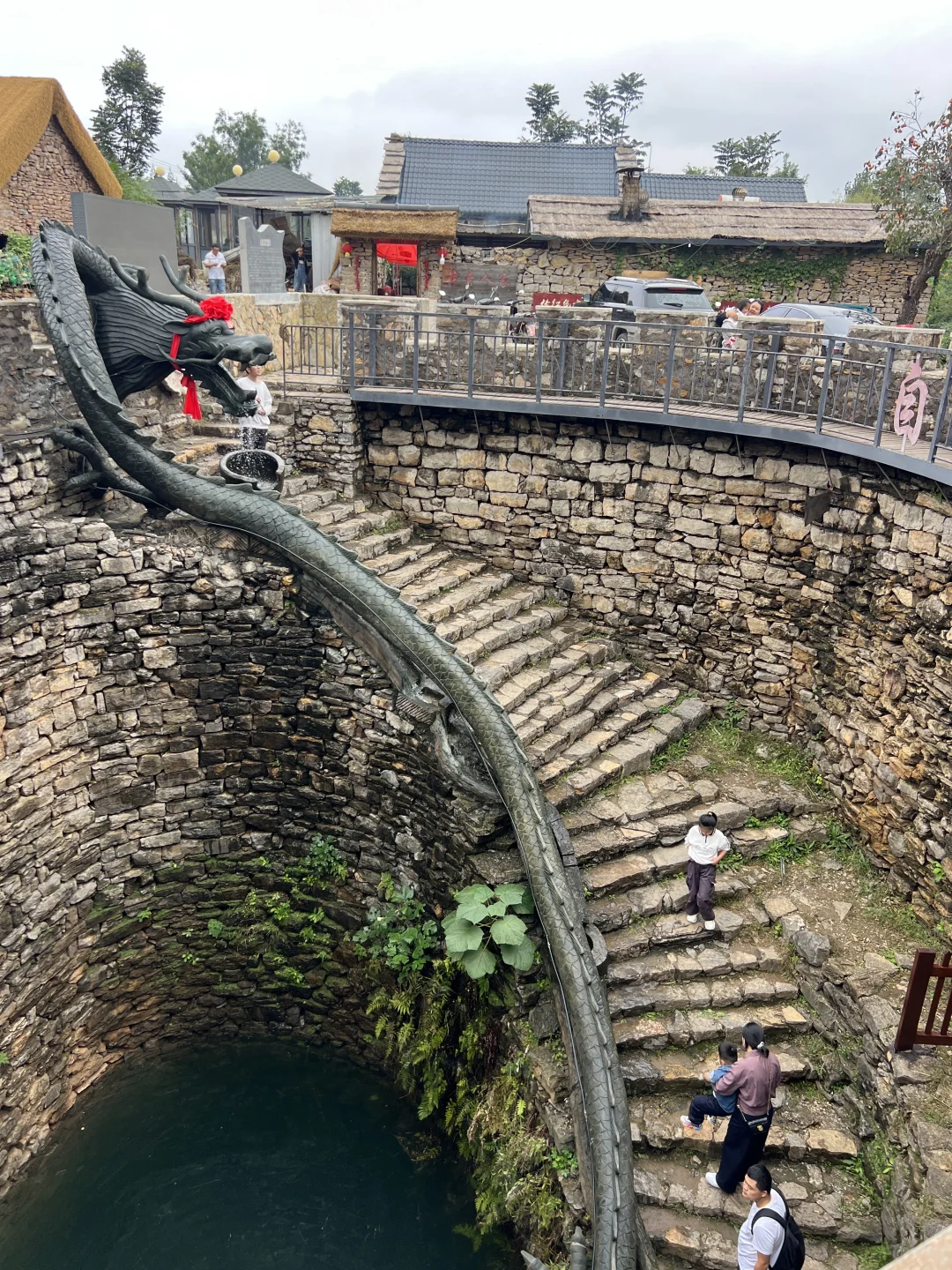 就在山东！闯入巨型蟠龙古井🐲