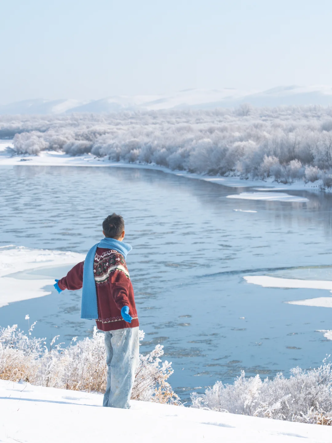 “后来,我逢人便说呼伦贝尔的冬天有多浪漫~”