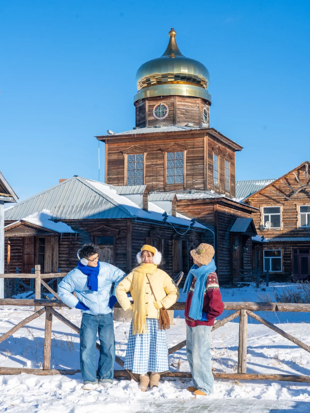 “后来,我逢人便说呼伦贝尔的冬天有多浪漫~”