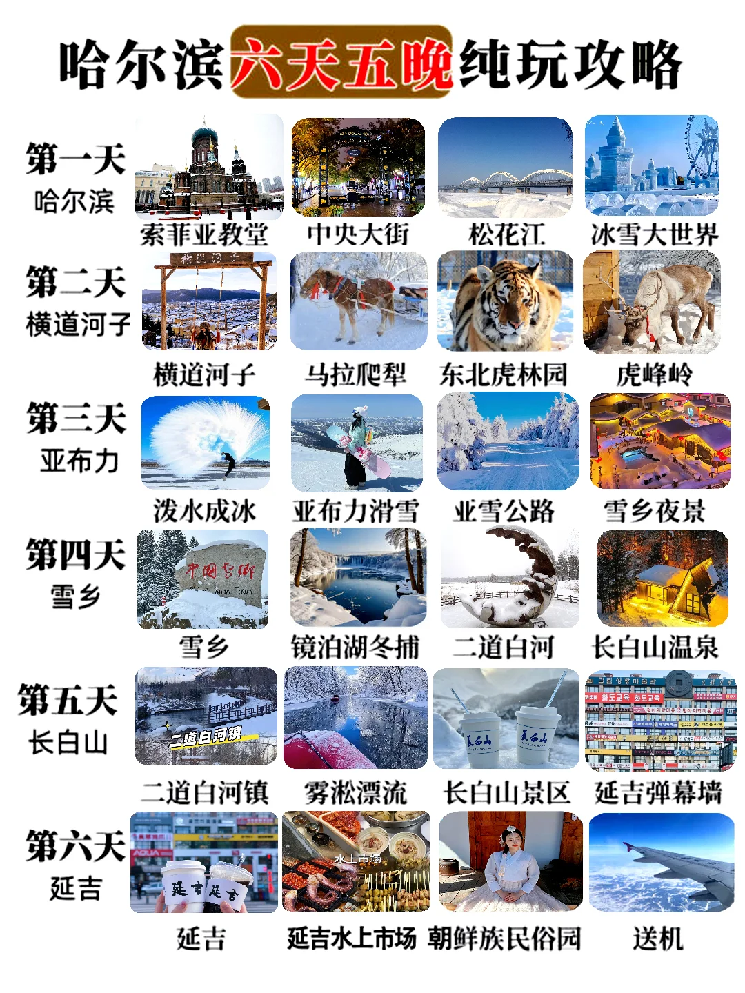 东北旅游攻略看完不后悔~到了哈尔滨怎么玩