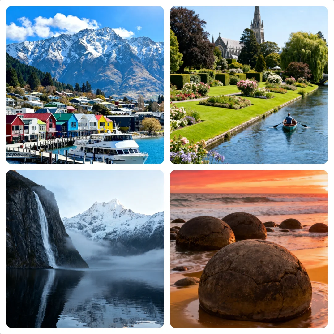 新西兰南岛必打卡10大景点+最佳季节🏔️