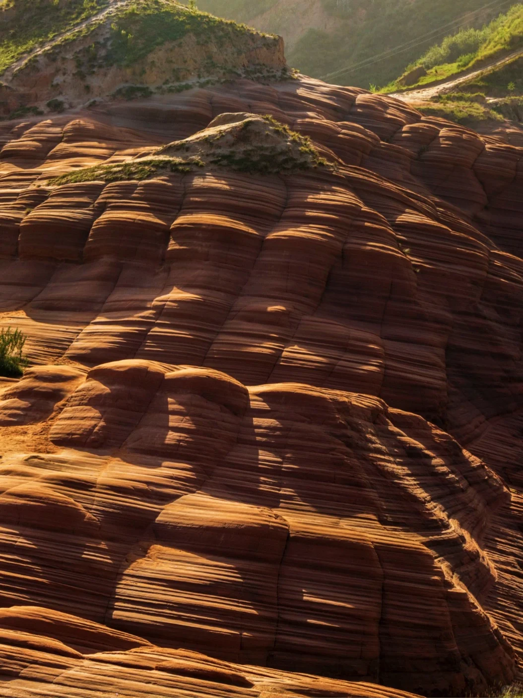 陕西榆林靖边波浪谷·统万城遗址龙城大峡谷