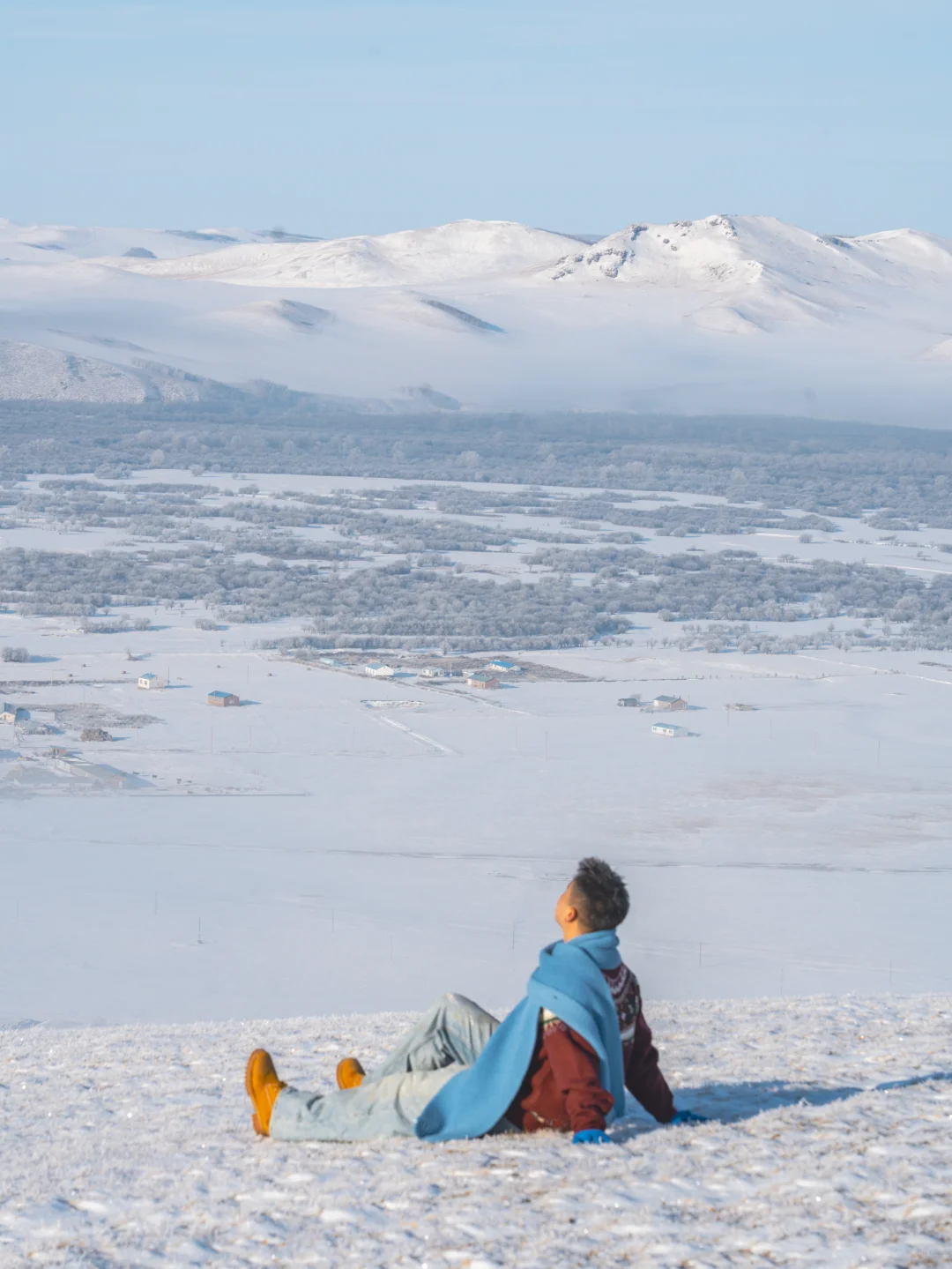 “后来,我逢人便说呼伦贝尔的冬天有多浪漫~”
