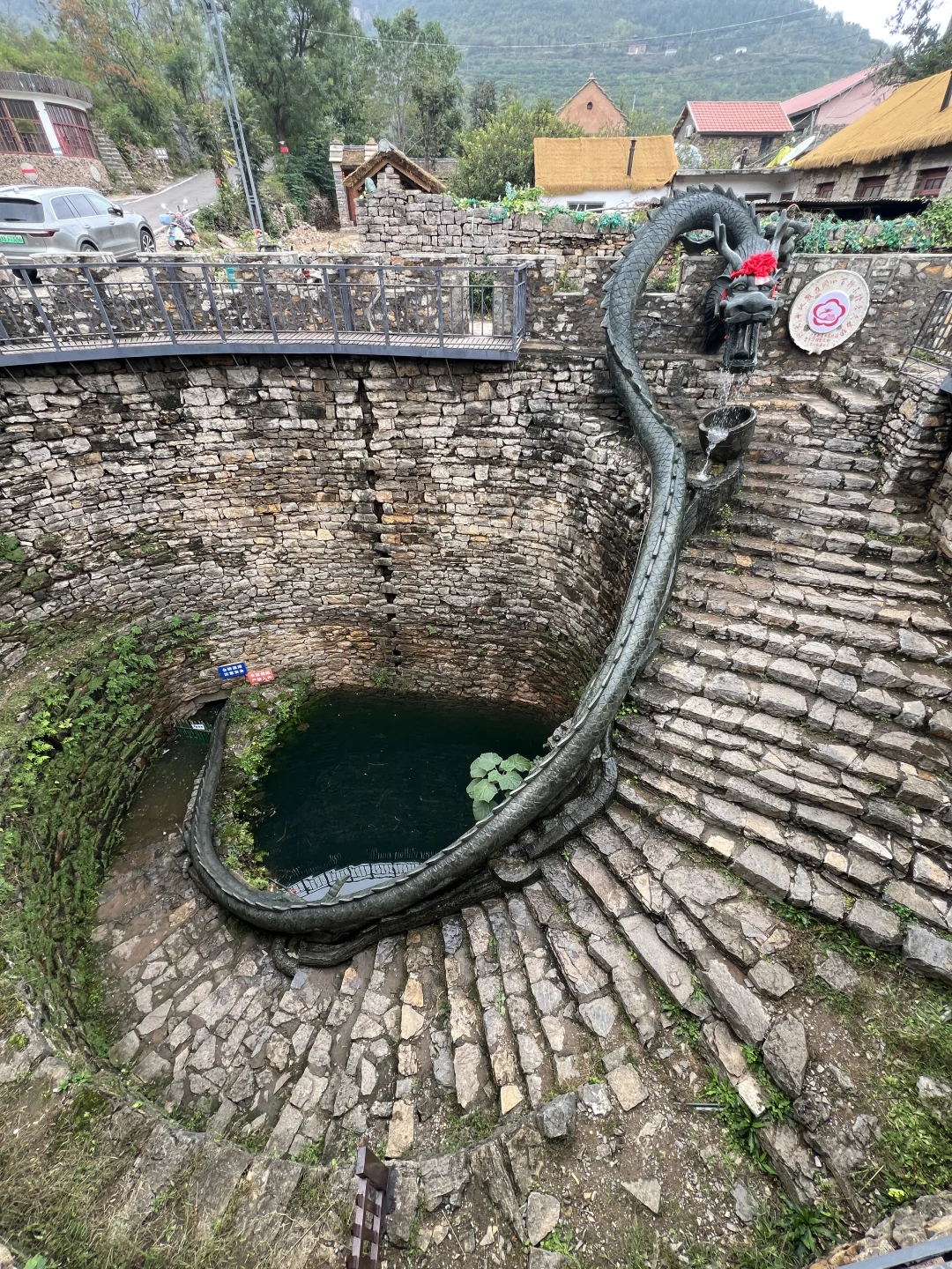 就在山东！闯入巨型蟠龙古井🐲