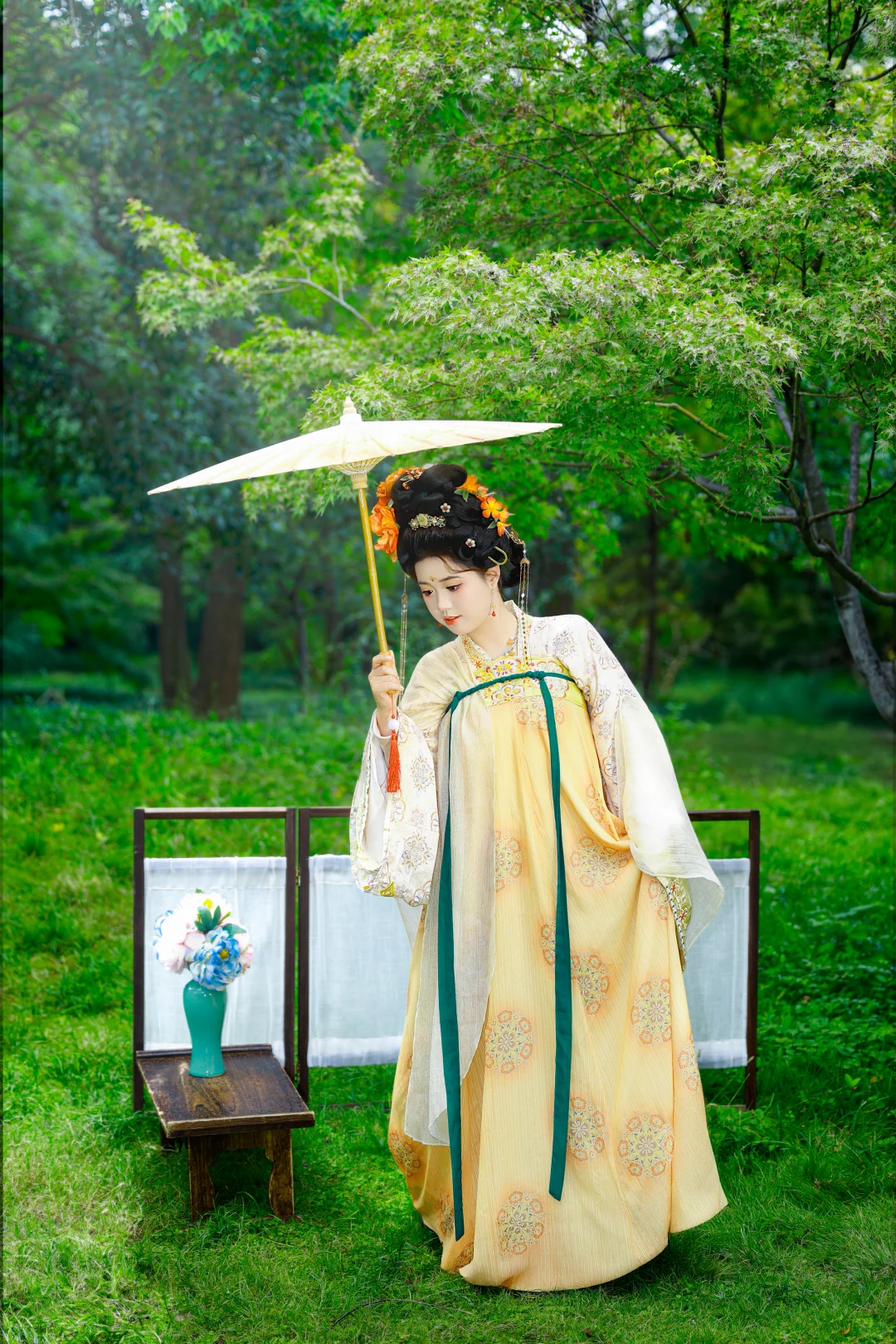 植物园落叶在秋意来的那刻成精了！洛阳约拍