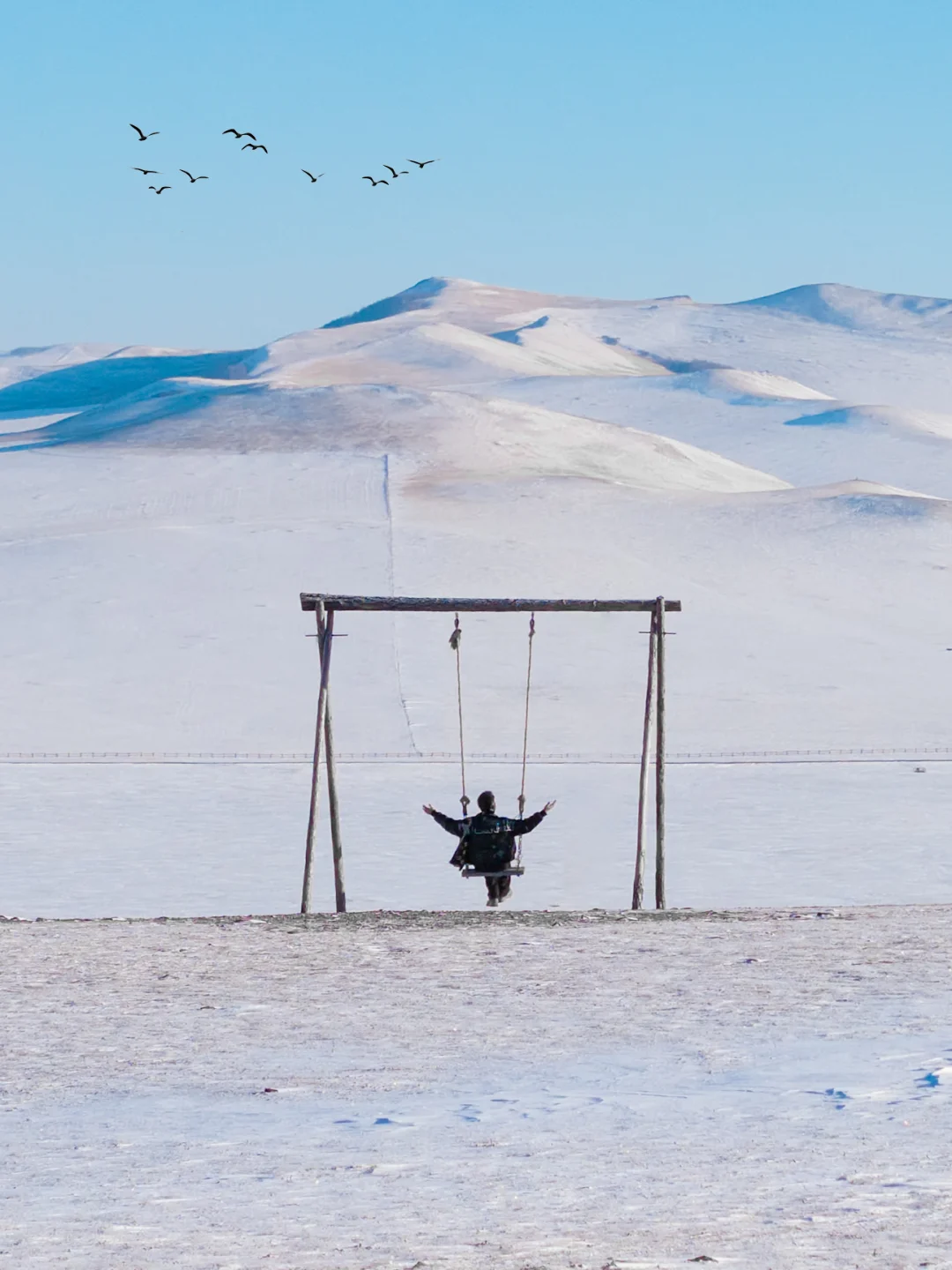 “后来,我逢人便说呼伦贝尔的冬天有多浪漫~”