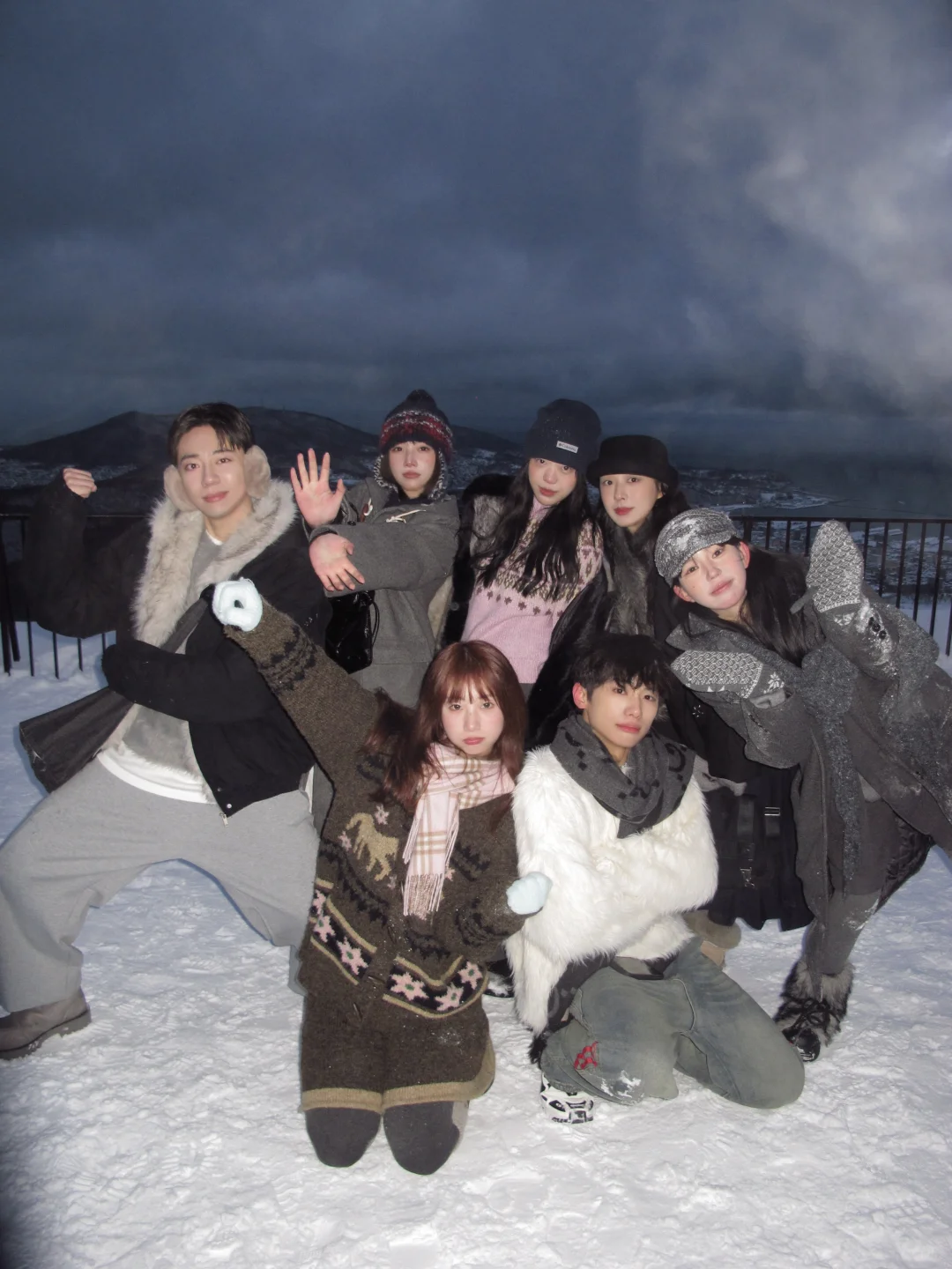 好喜欢这种氛围的旅游群像