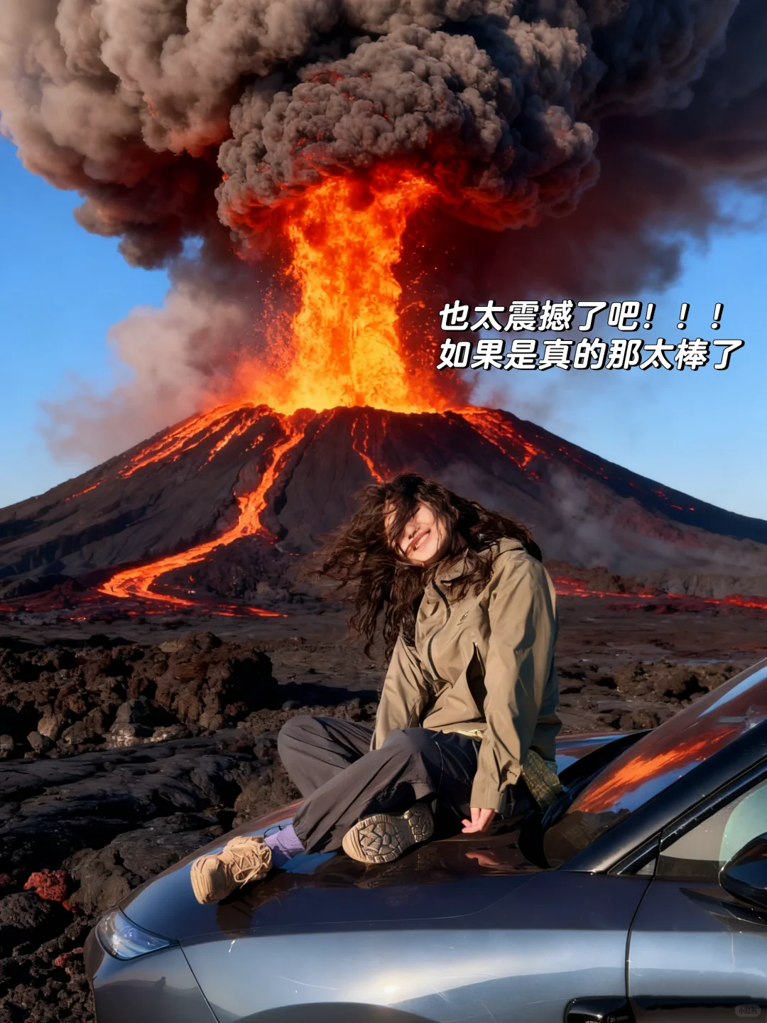 乌兰哈达火山直接去6号 7号！！