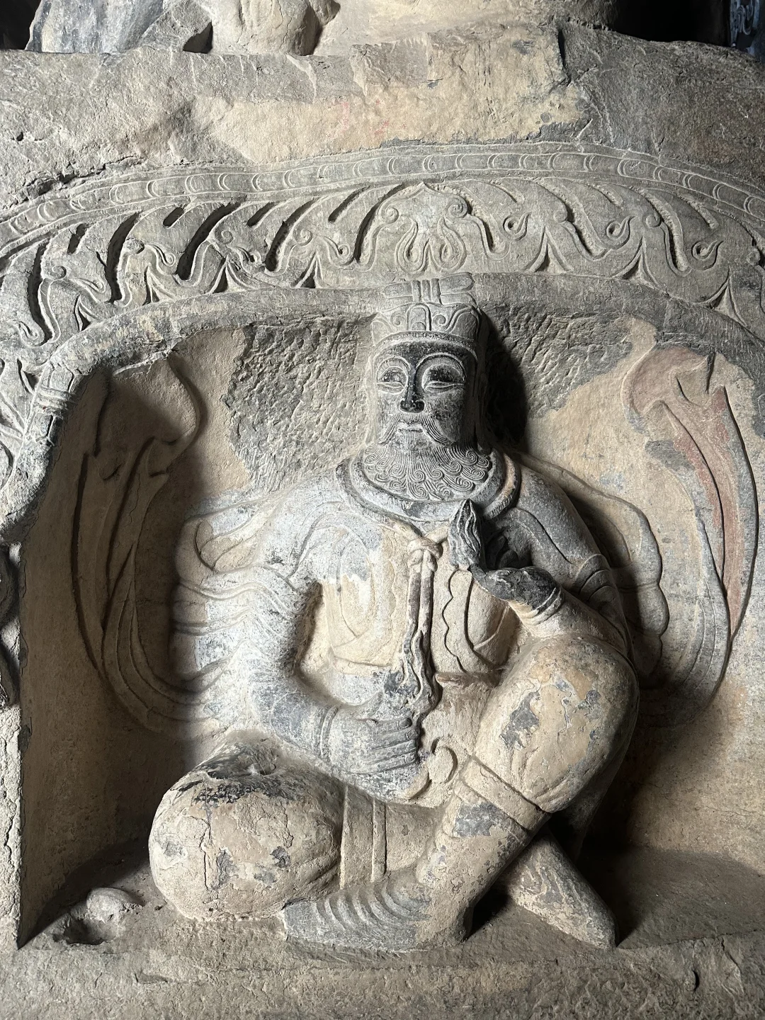 响堂山北窟随影