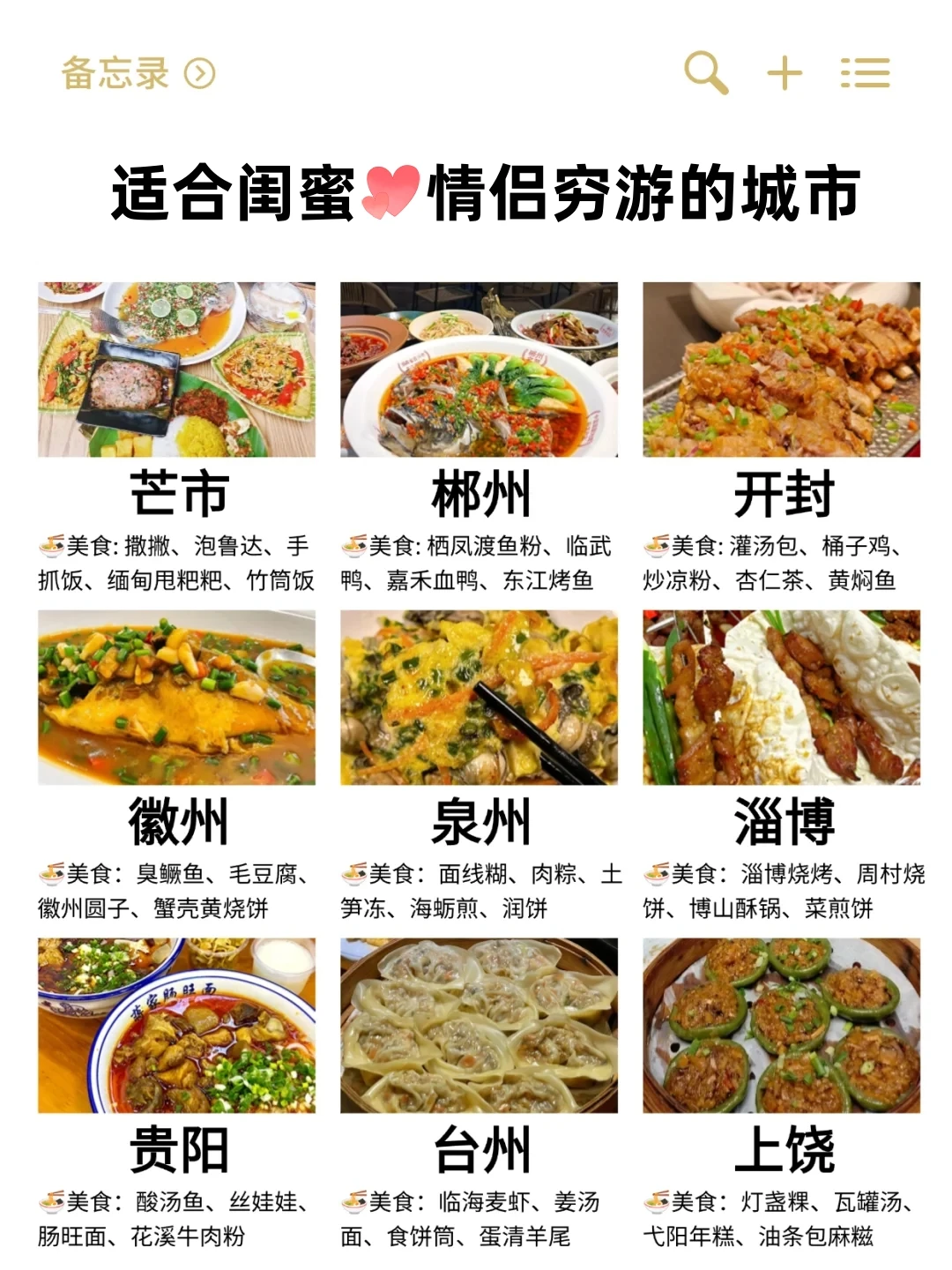 闺蜜&情侣出游🔥适合穷游的9大城市❗️