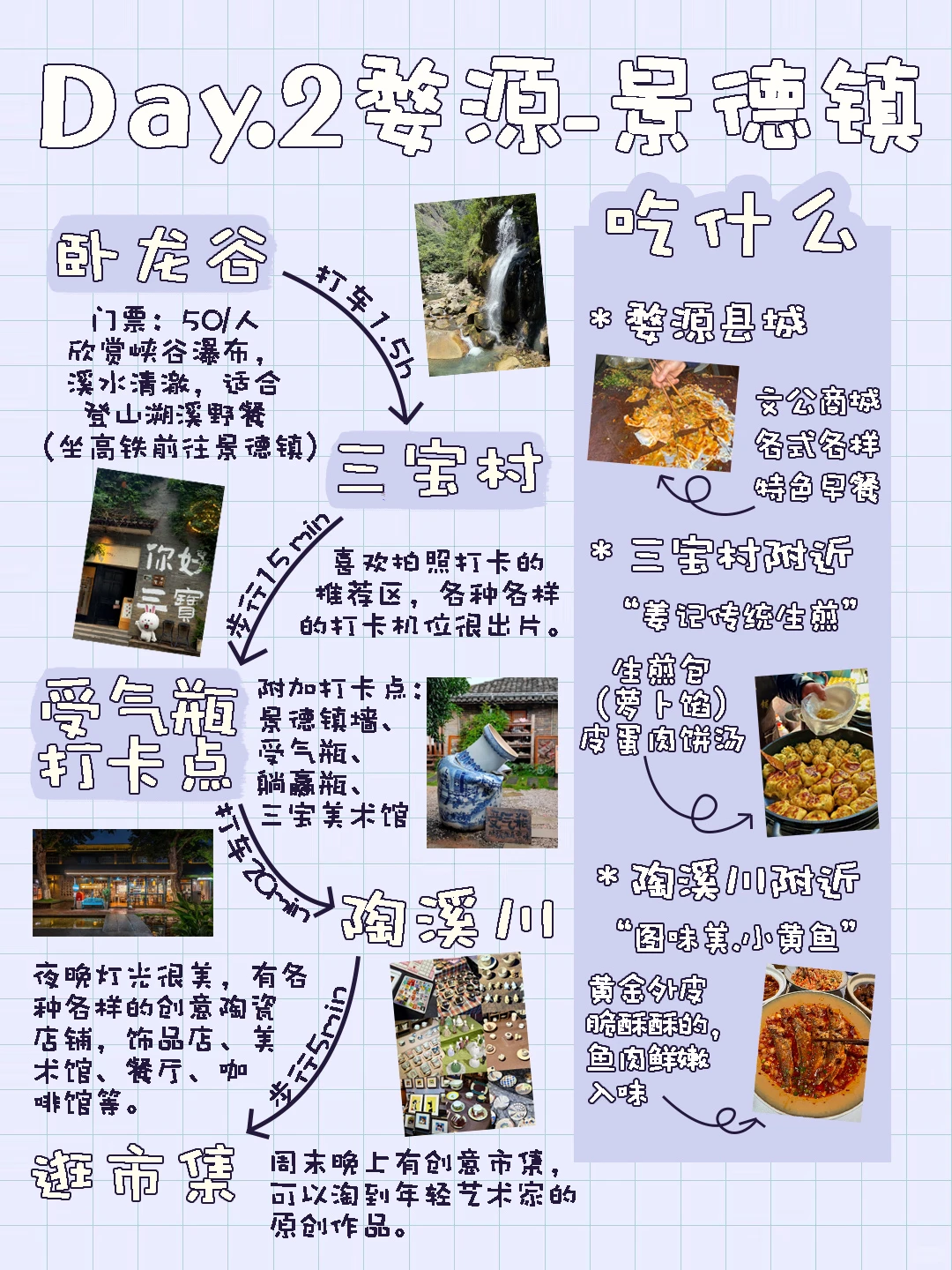 婺源｜景德镇三天两晚旅游攻略！