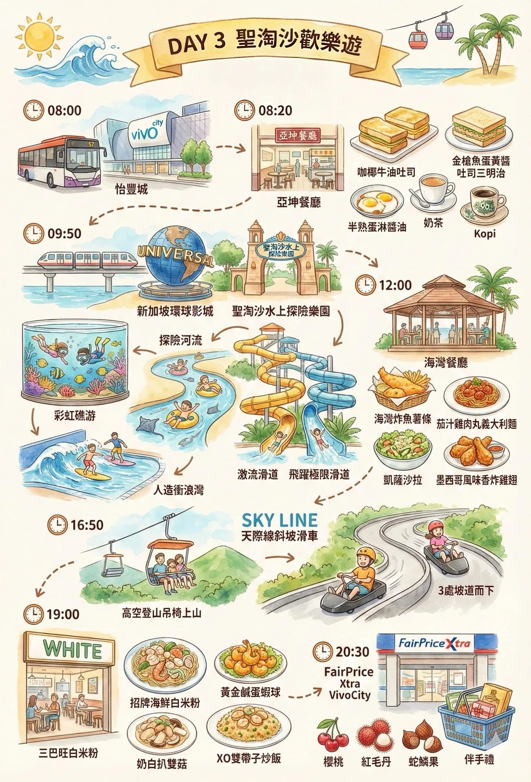 ✨新加坡旅游攻略｜吃喝玩乐全记录🇸🇬