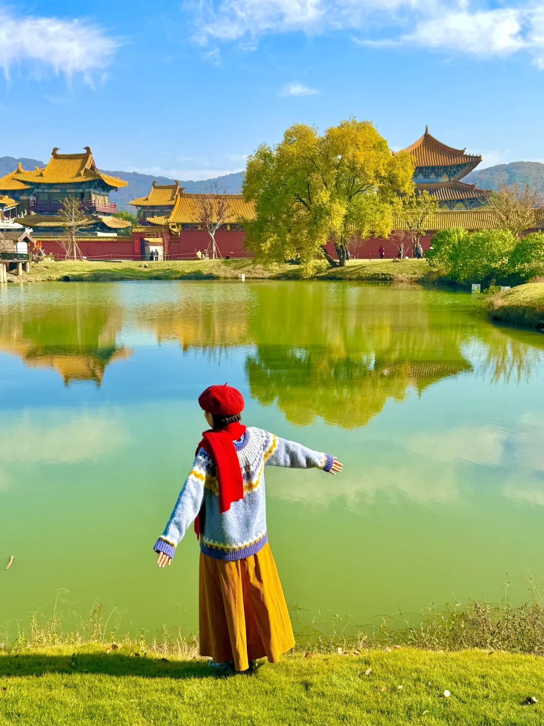 迄今为止,我最喜欢的赏秋小城出现了!美哭😭