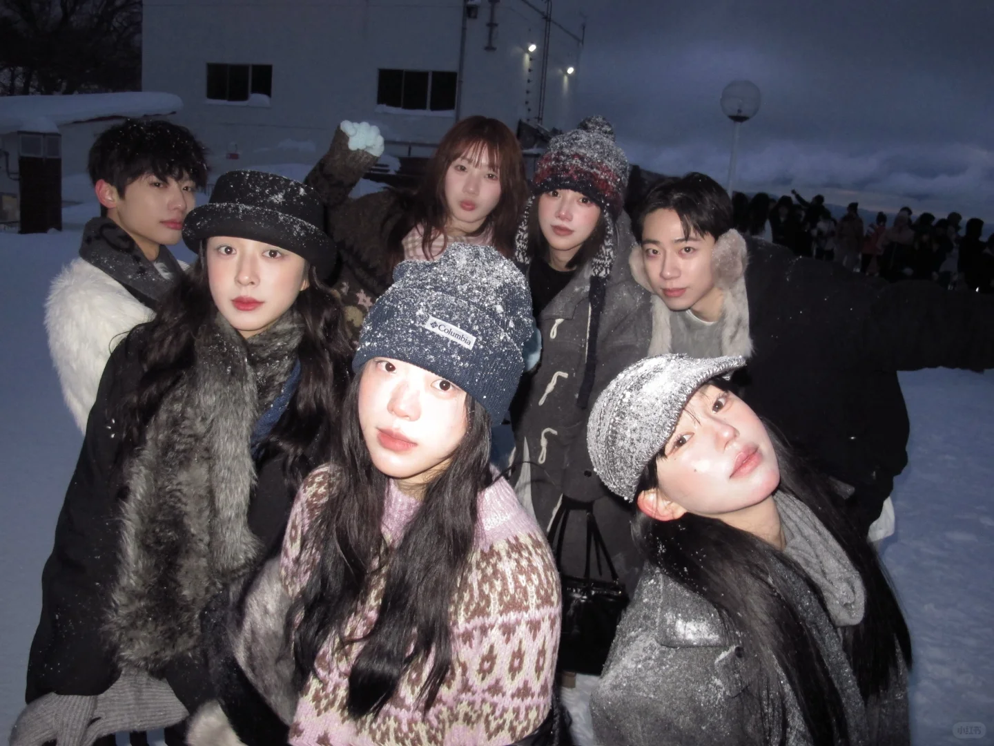 好喜欢这种氛围的旅游群像