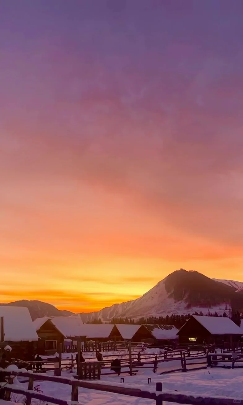 禾木真的太美啦