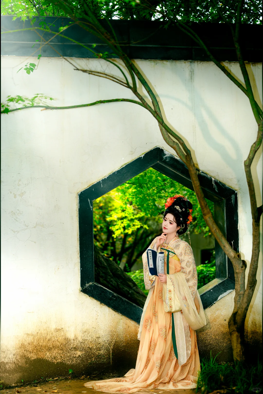 植物园落叶在秋意来的那刻成精了！洛阳约拍