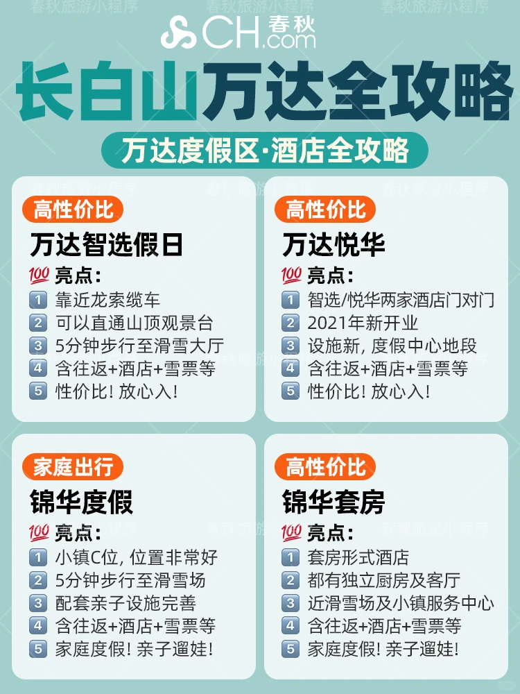 长白山开板啦🏂一张图看懂北坡西坡怎么玩