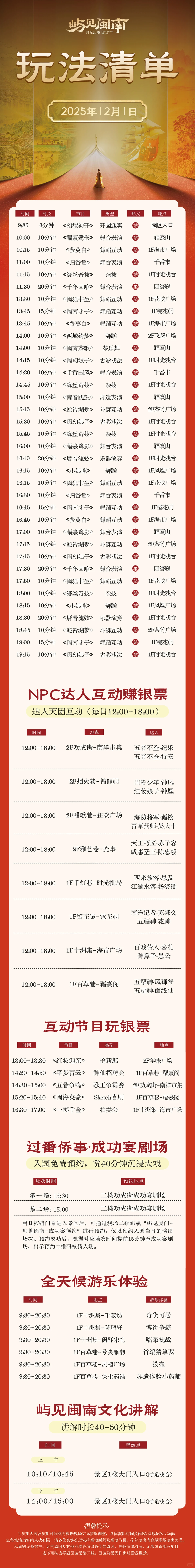 人造景区也能讲好闽南文化