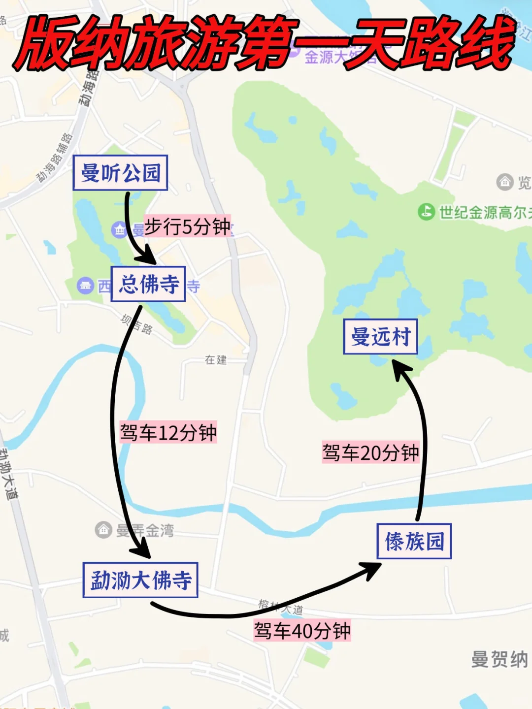 版纳旅游看这一篇就够了🔥附详细攻略