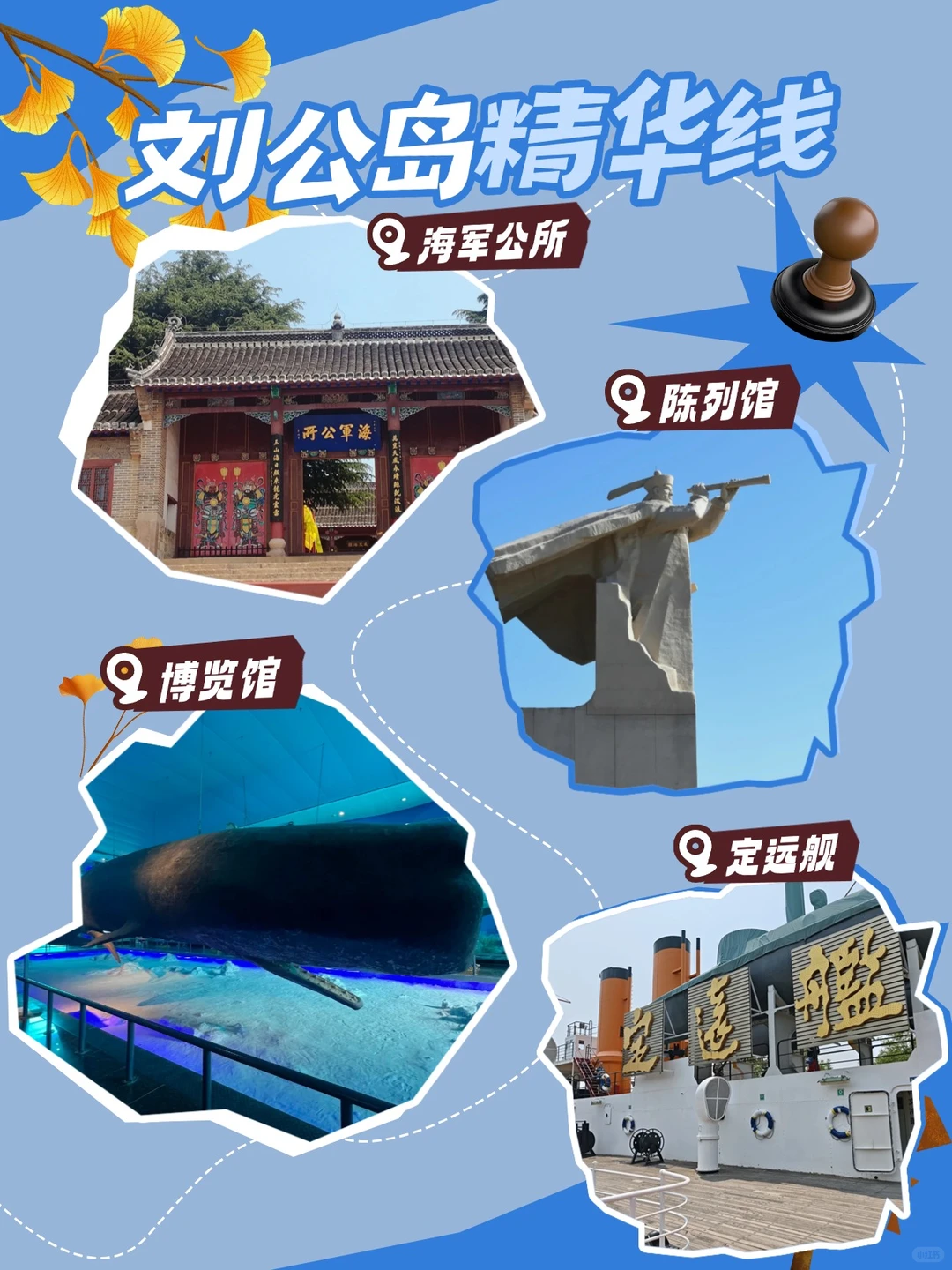 刘公岛玩半天，不累娃不累妈‼️路线超省心