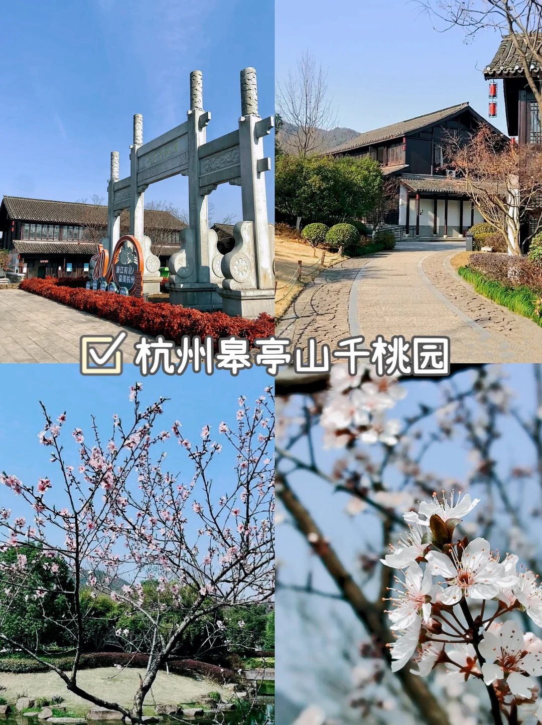 杭州皋亭山千桃园景区招租