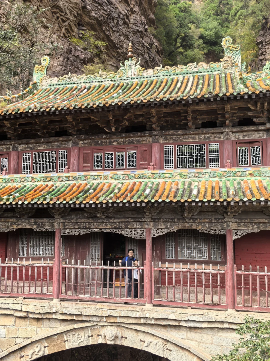 国庆自驾游：苍岩山风景区楼桥殿90分