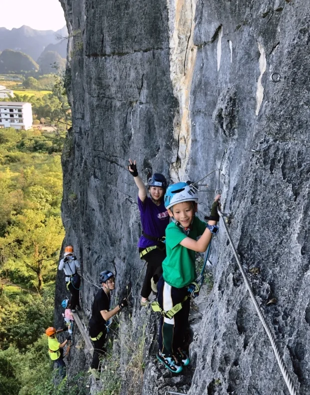 桂林阳朔飞拉达冒险:体验人生第一次飞拉达