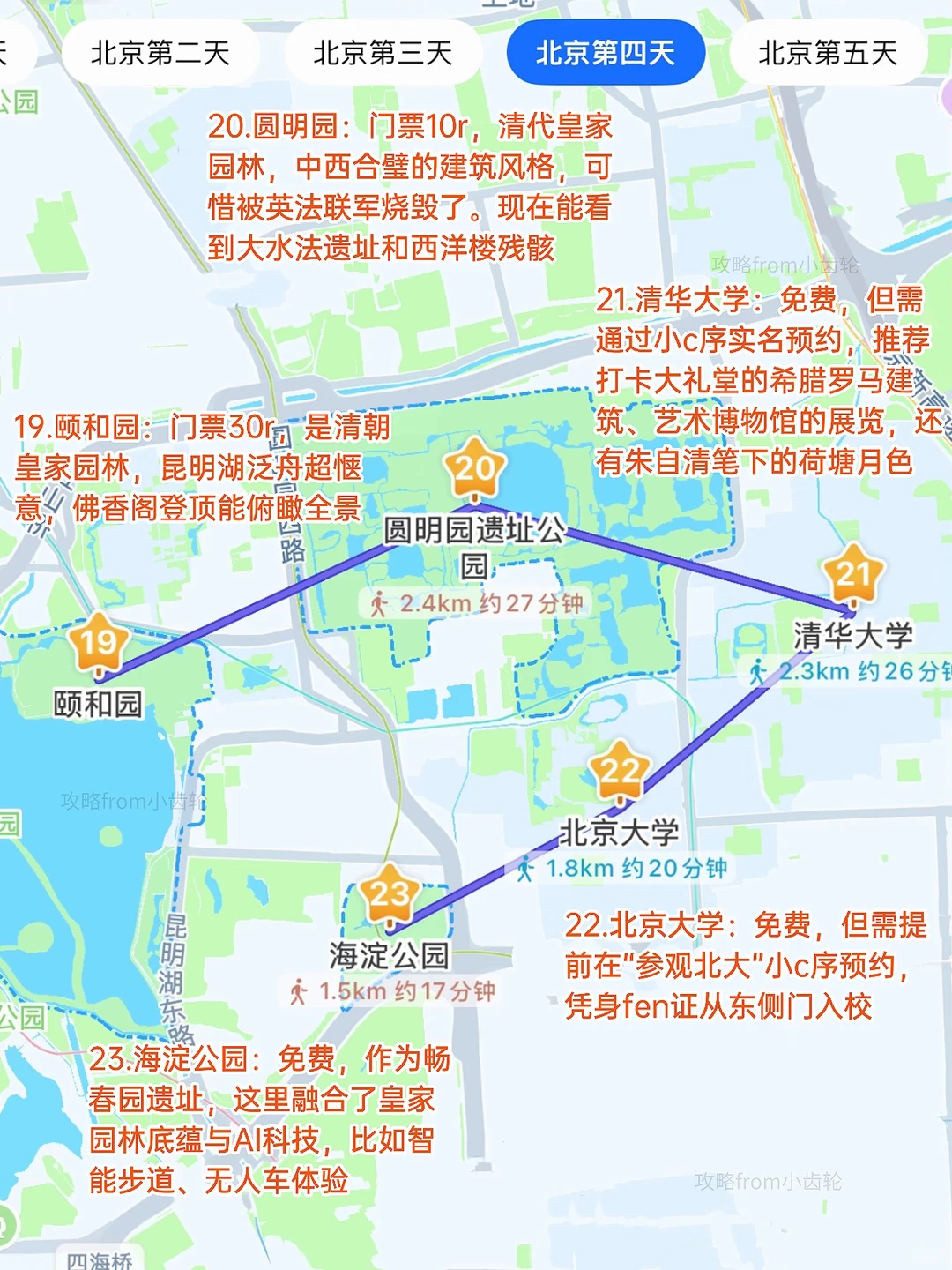 J人闺蜜复盘的北京旅游攻略，分享给大家