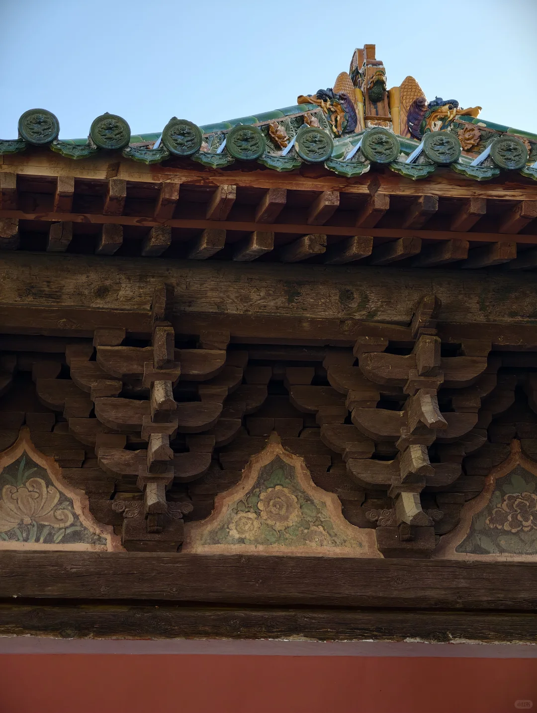 〔晋东北林路行〕阳高云林寺斗拱细节