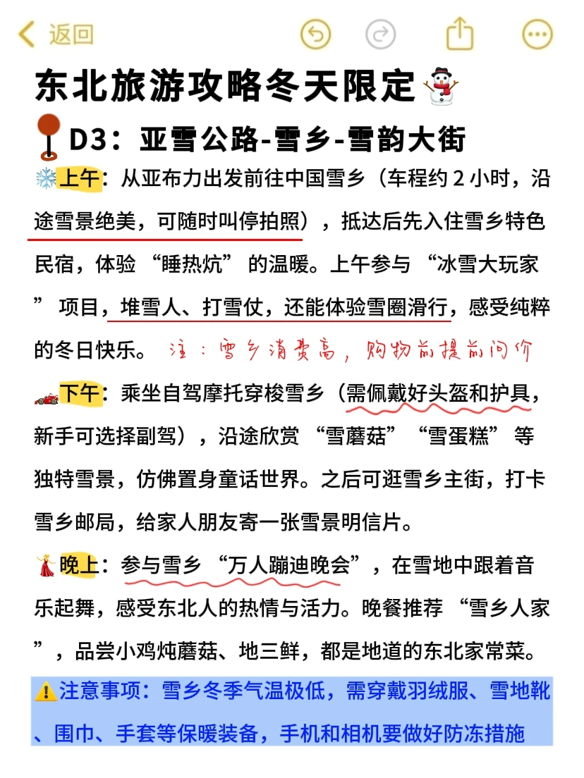 去东北前一定要看❗东北旅游攻略冬天限定
