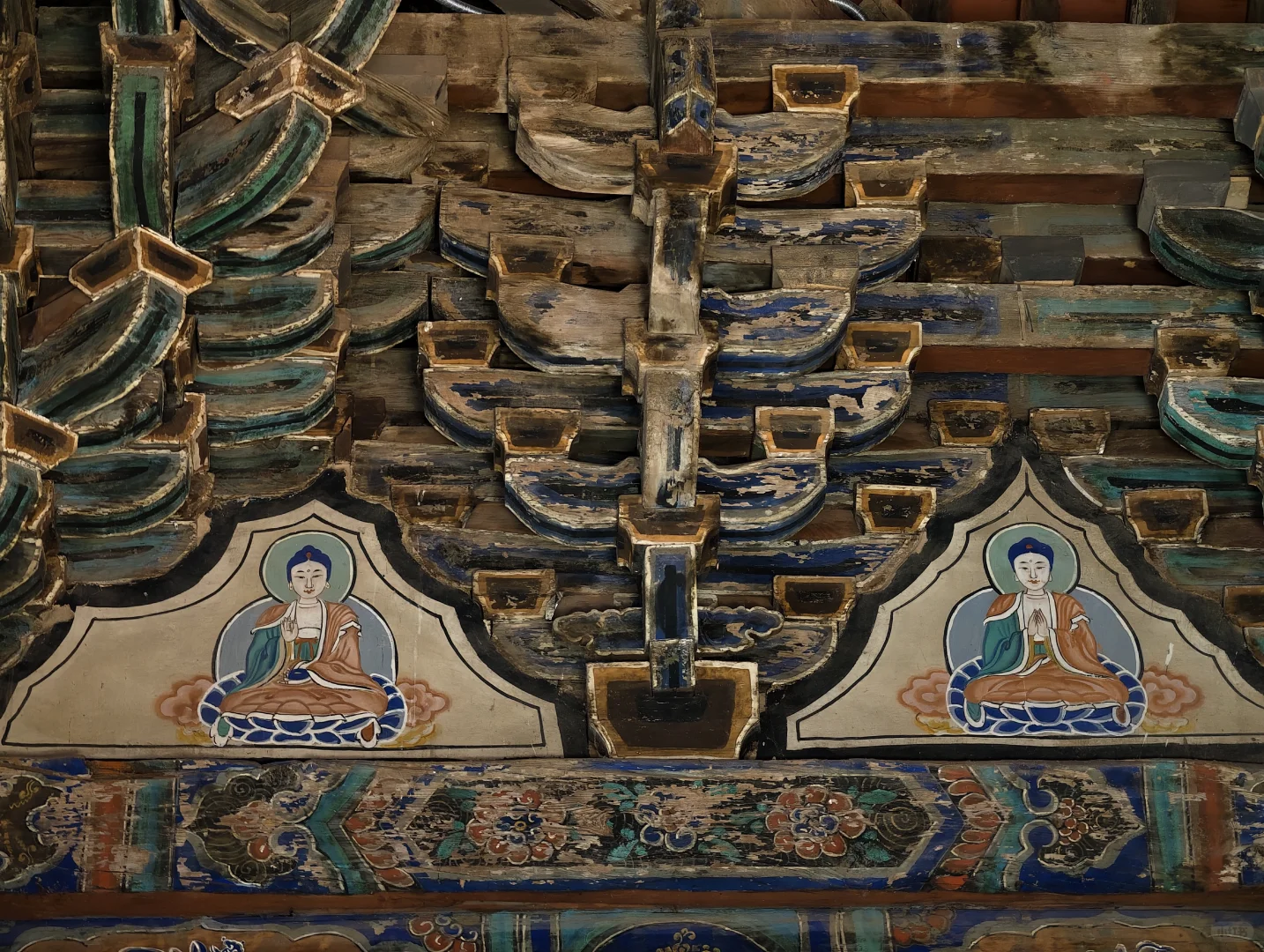 〔晋东北林路行〕阳高云林寺斗拱细节