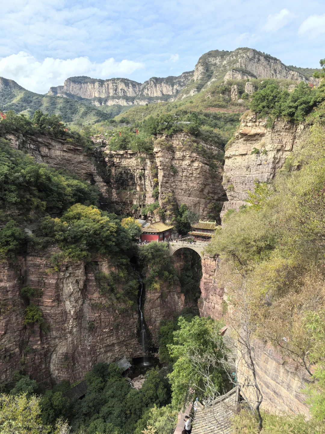 国庆自驾游：苍岩山风景区楼桥殿90分
