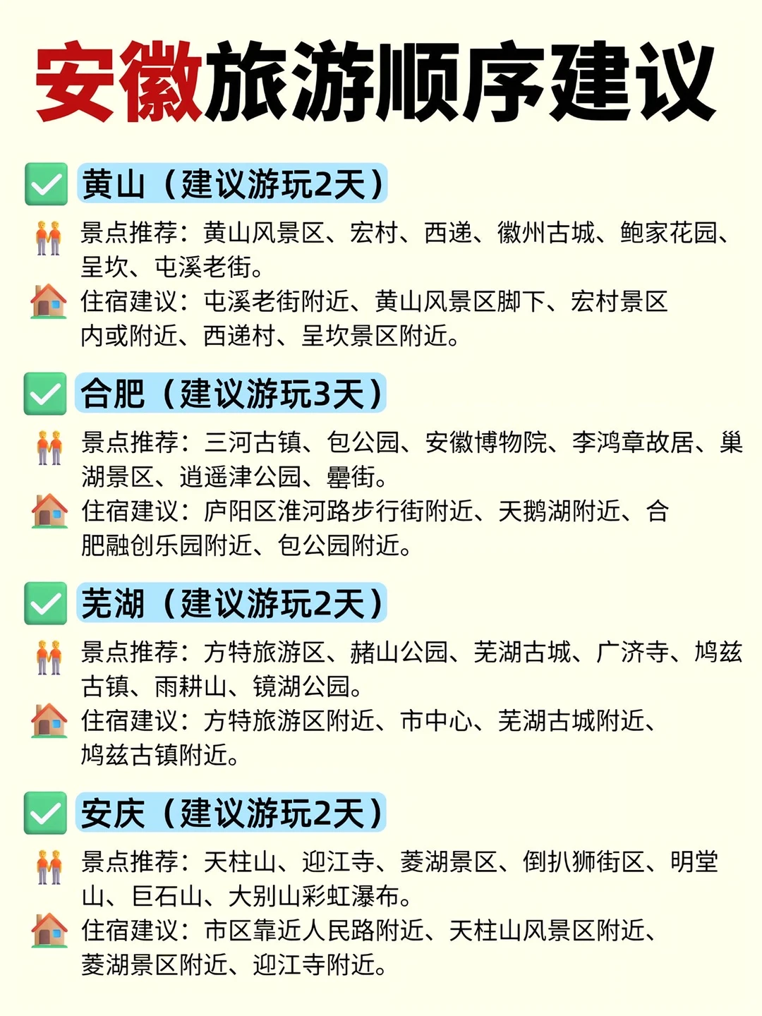 别刷了！安徽宝藏攻略在这✨一篇就够超省心