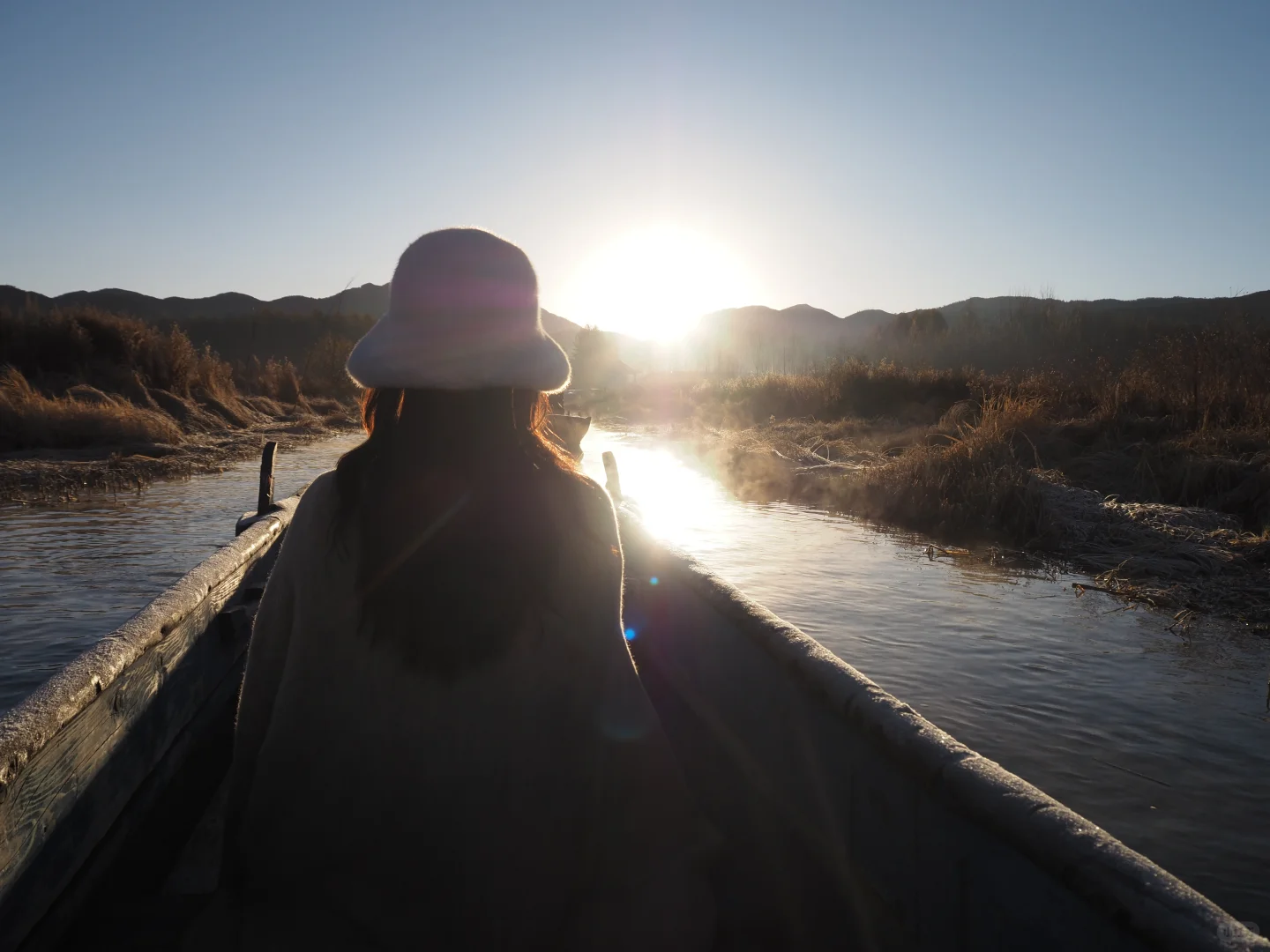 泸沽湖｜看晨雾🌁我拍了湖光映水色