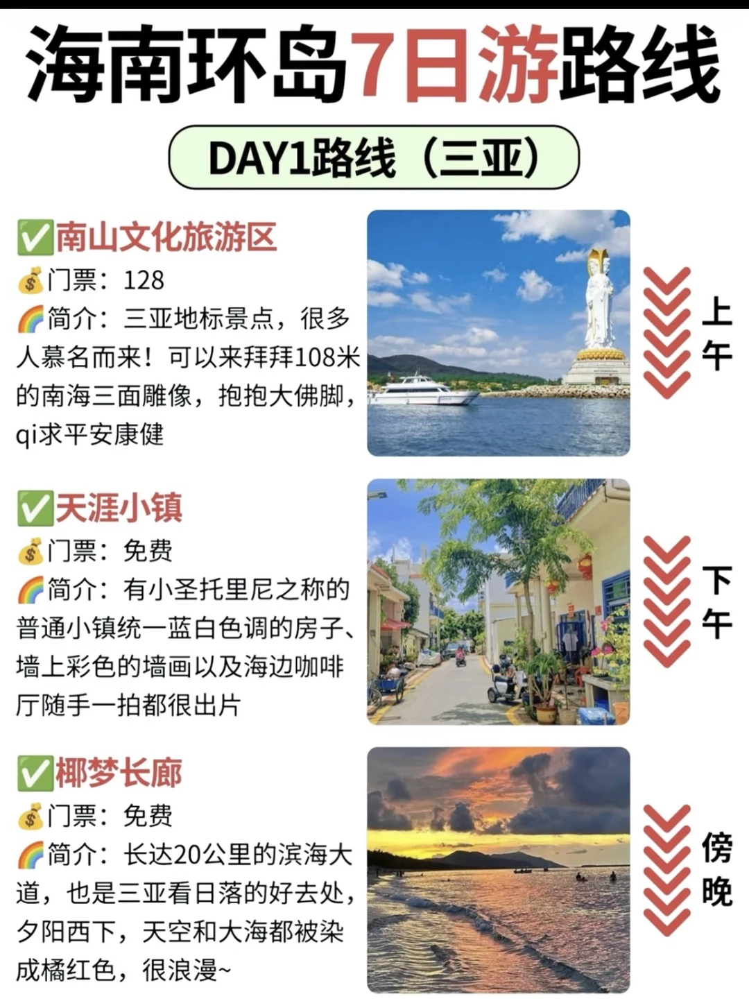 来海南旅游千万不要搞反了😁