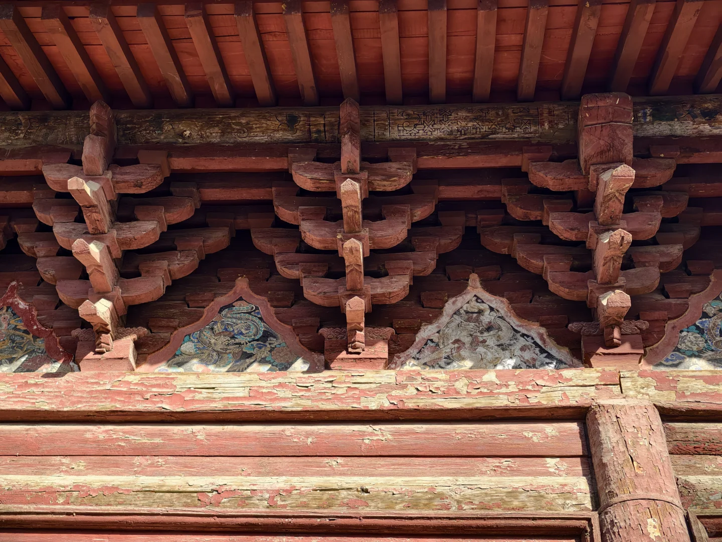 〔晋东北林路行〕阳高云林寺斗拱细节