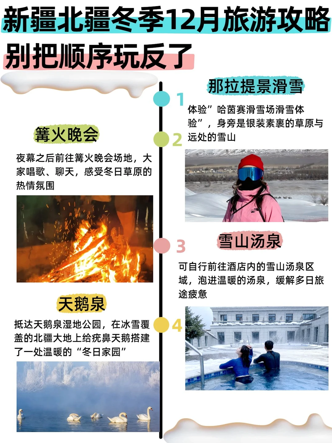 新疆北疆冬季12月旅游攻略✨照着玩