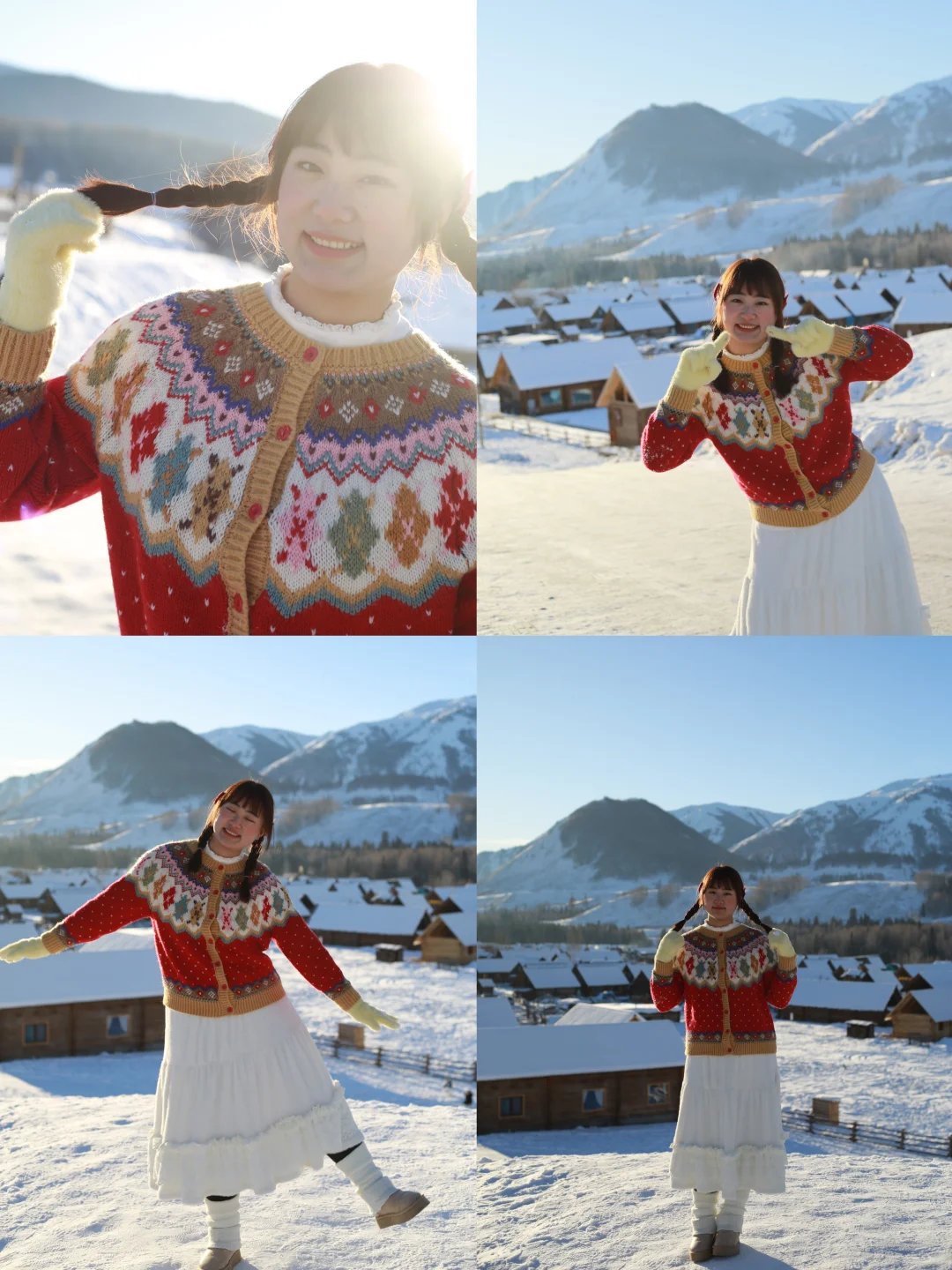 禾木雪景拍照📸/雪景氛围感写真