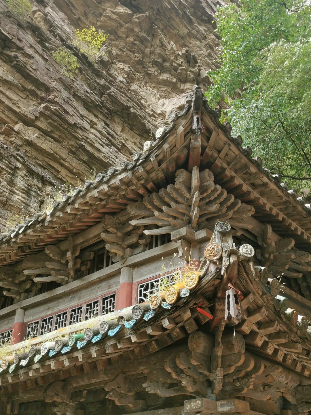 国庆自驾游：苍岩山风景区楼桥殿90分