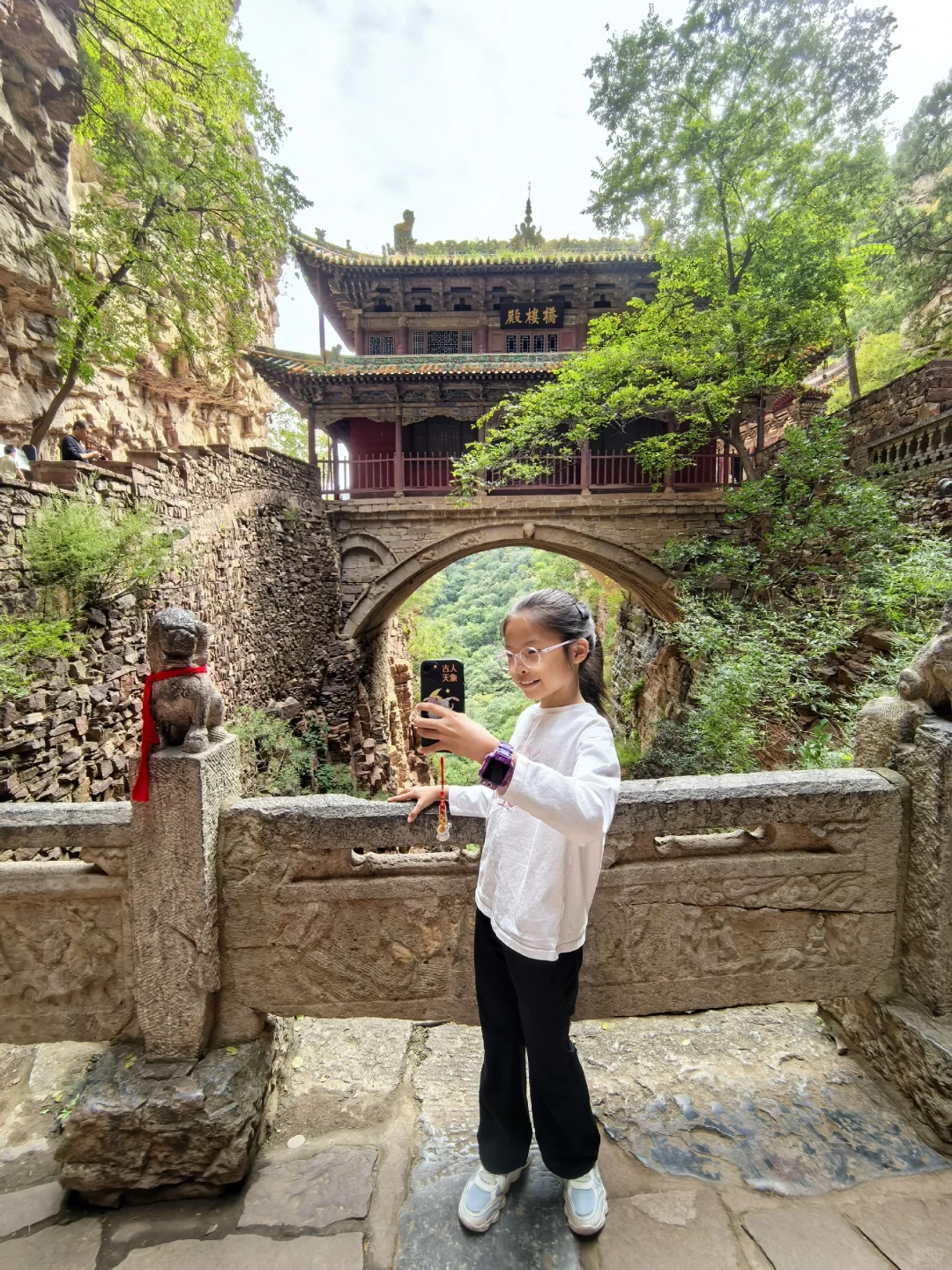 国庆自驾游：苍岩山风景区楼桥殿90分