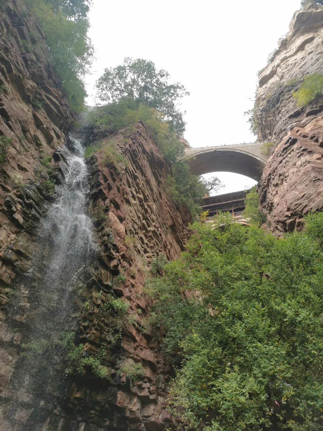 国庆自驾游：苍岩山风景区楼桥殿90分
