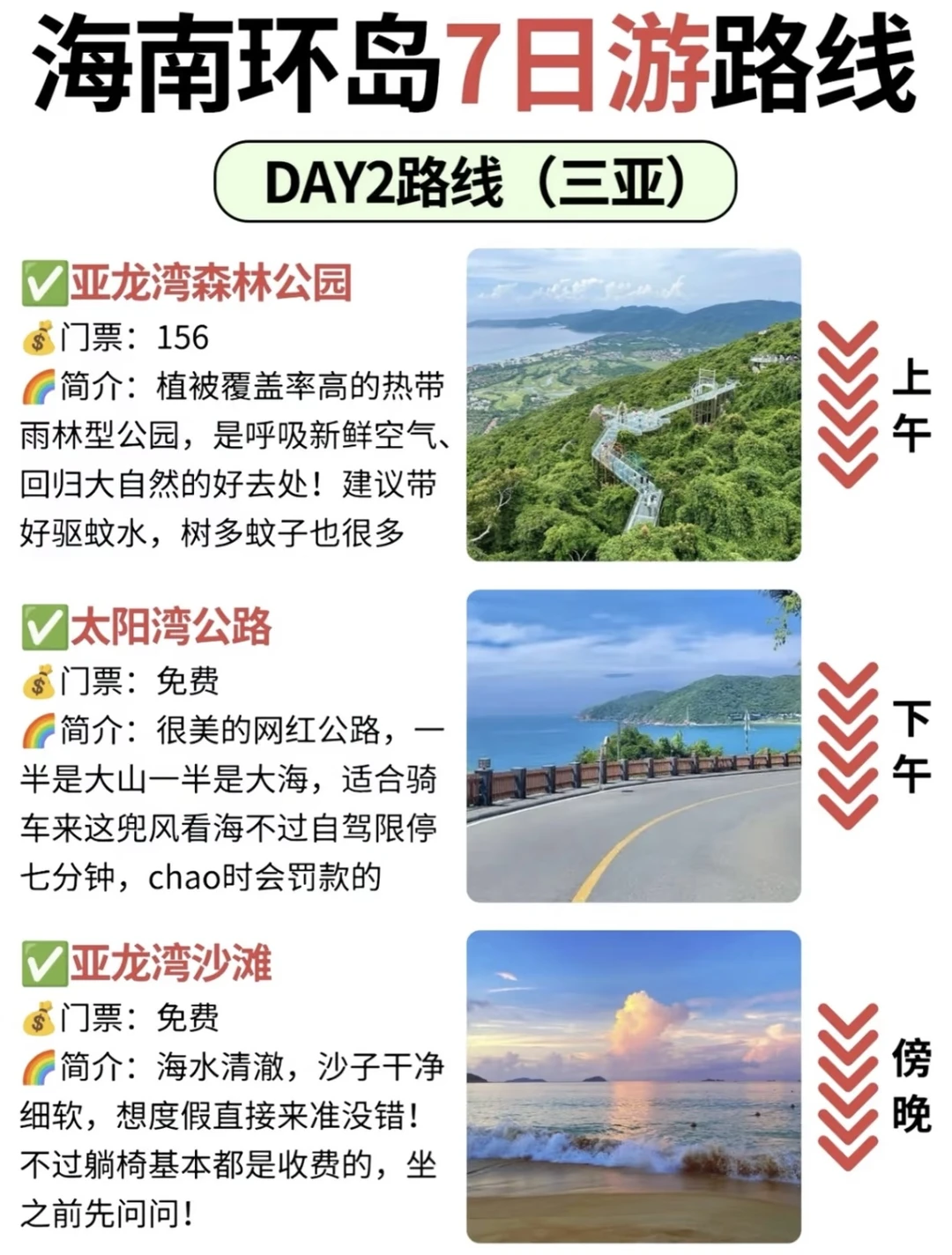 来海南旅游千万不要搞反了😁