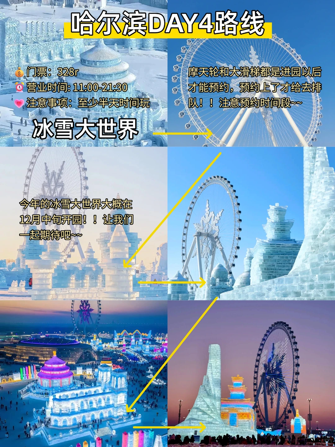 j人熬了几个大夜做的哈尔滨景点地图🥹..