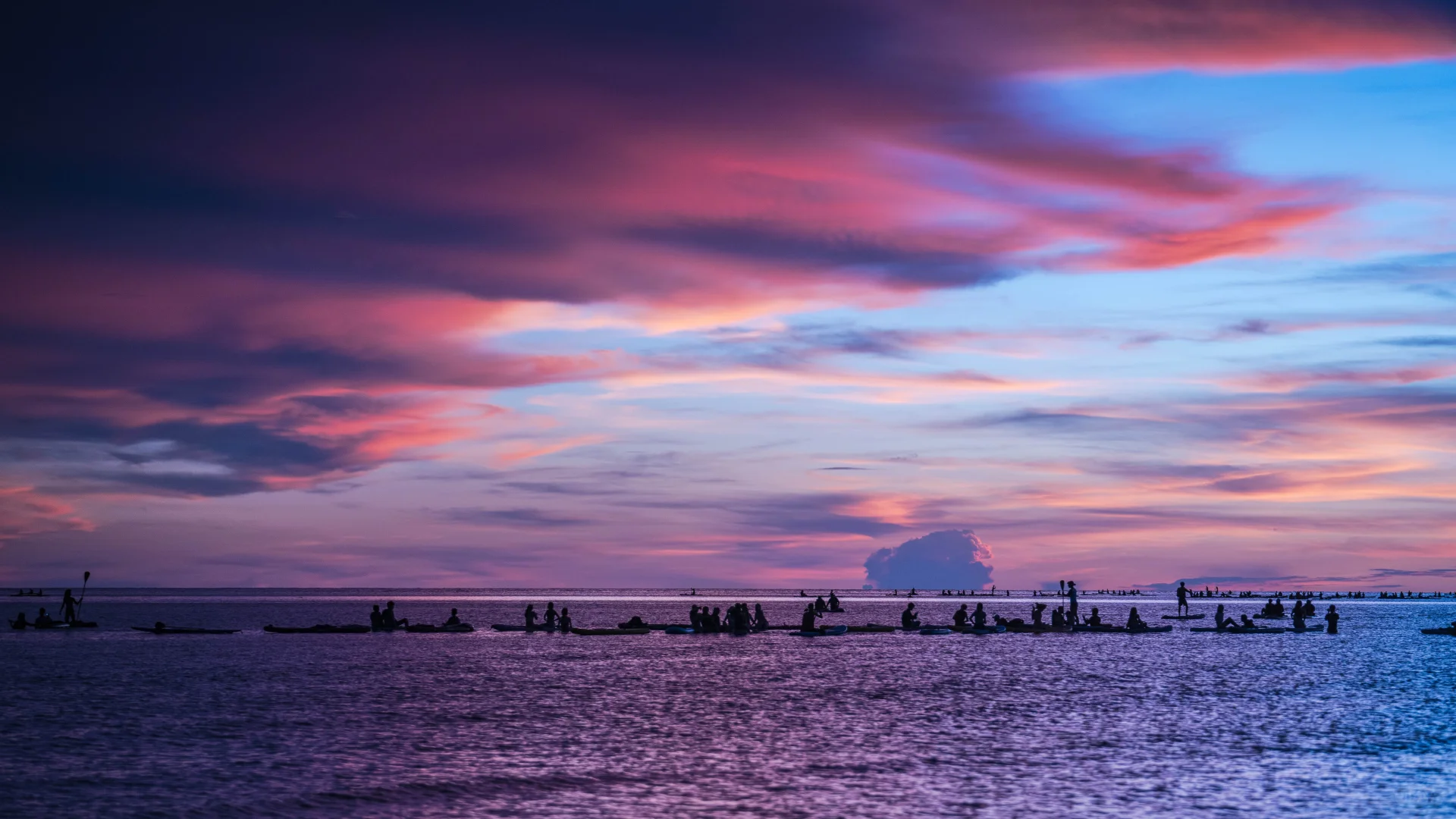 滹沱河景色绝了～