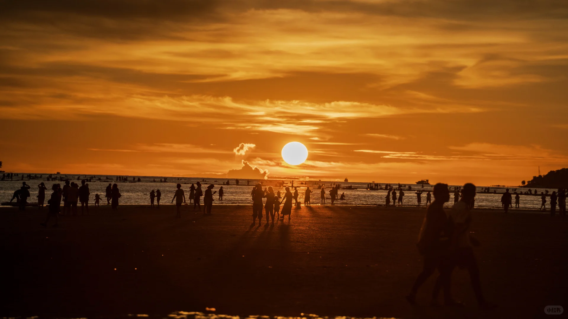 滹沱河景色绝了～